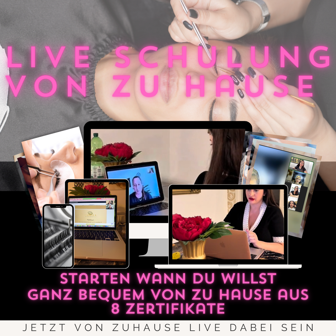 Wimpern Live Schulung